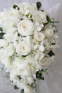 プリザーブドフラワー　ウェディングブーケ