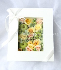 プリザーブト　スタンドギフト　ウェヅカムボード　サンクスギフト