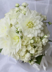 ダリア　ラウンドブーケ　生花