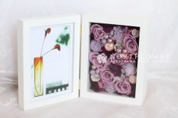 プリザーブド　フォトスタンド　フォトフレーム