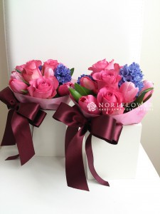 フラワーギフト　　ニューヨークにて