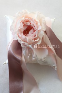 リングピロー　リングクッション　フラワーリングピロー　ウェディングアイテム　ウェディング小物