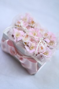 桜のリングピロー　アートフラワーリングピロー