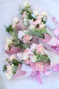 卒園ミニ花束　生花お祝い花束