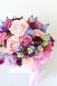 お祝いアレンジメント　生花　開店祝いアレンジメント　フラワーギフト