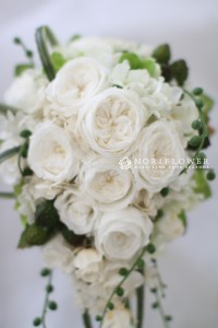 プリザーブドフラワーブーケ　オールドローズ　プリザーブドウェディングブーケ　軽井沢ウェディング　ブーケ