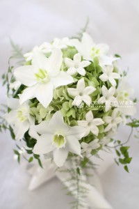 リストブーケ　ブレスレットブーケ　ウェディングブーケ