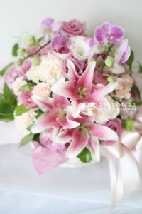 ご両親贈呈ギフト　お祝いアレンジ　コンサートアレンジ　新築祝い　軽井沢花屋　軽井沢フラワーショップ