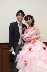 軽井沢ウェディング 軽井沢ウェディングブーケ 軽井沢ブーケ ウェディングブーケ カクテルドレスブーケ プリザーブドブーケ