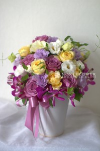 お祝いアレンジ 結婚式お祝いアレンジ 軽井沢花屋 軽井沢フラワーショップ